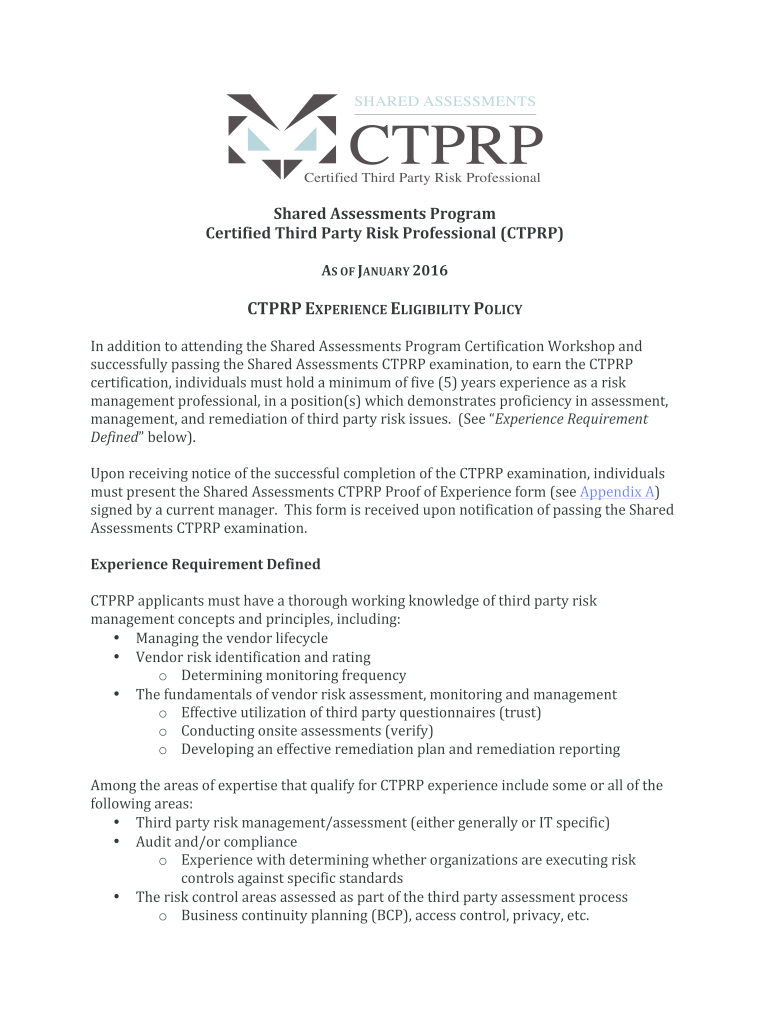 Get and Sign Ctprp 2016-2022 Form