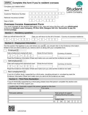 Overseas Assessment Form
