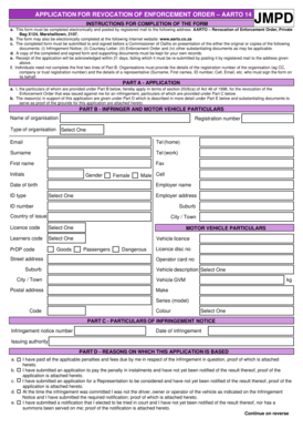 Aarto 14 Form Download