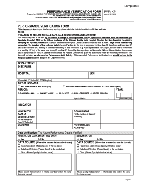 Pvf Form