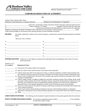  Authorization to Sign on Behalf of Llc Template 2009-2024