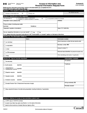 Printable Personal Information Sheet