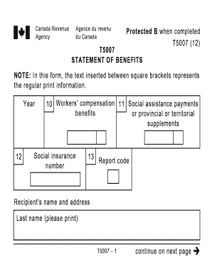 T5007  Form
