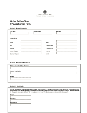 Rcm ID Number  Form