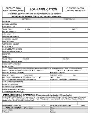 Peoples Bank Vacancies Online Application  Form