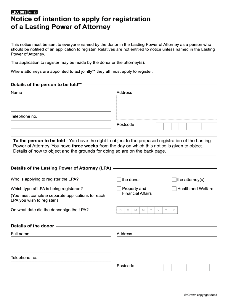 Lpa Forms