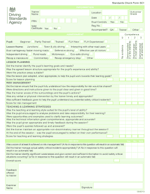  Printable Adi Standards Test Form 2015