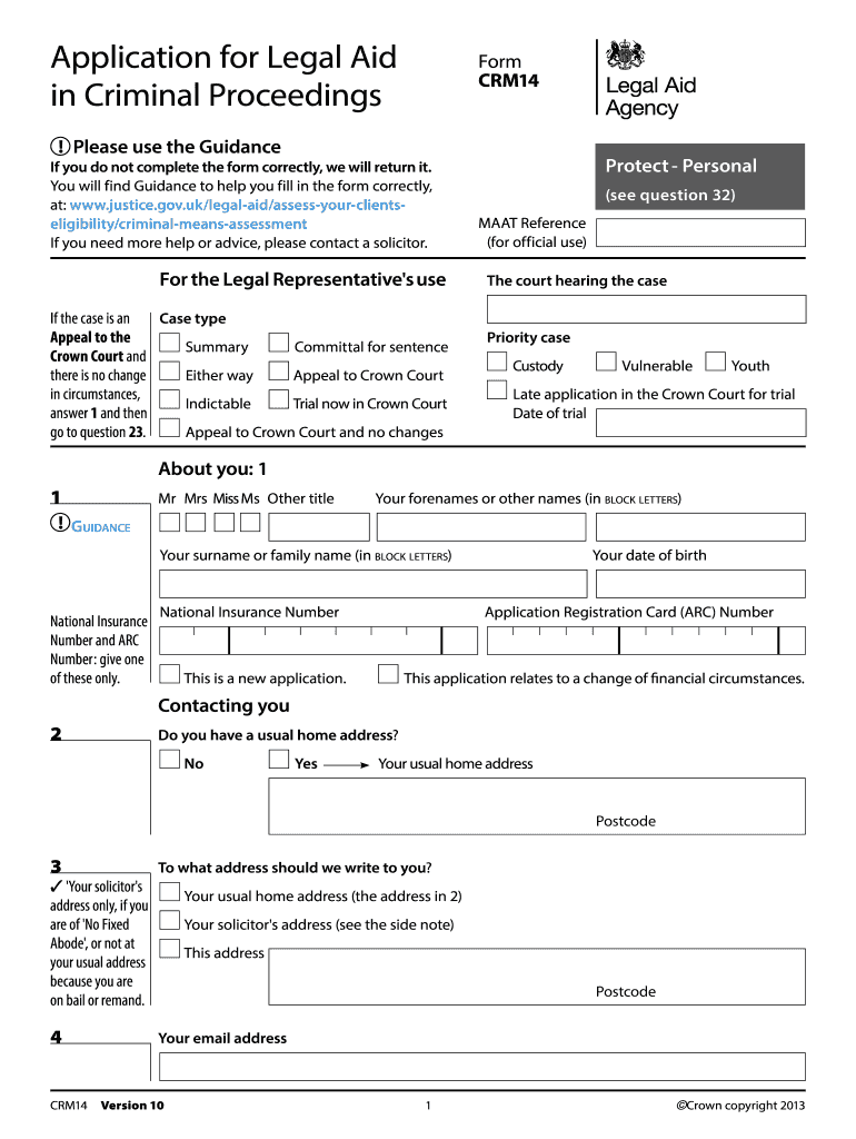 Crm14  Form