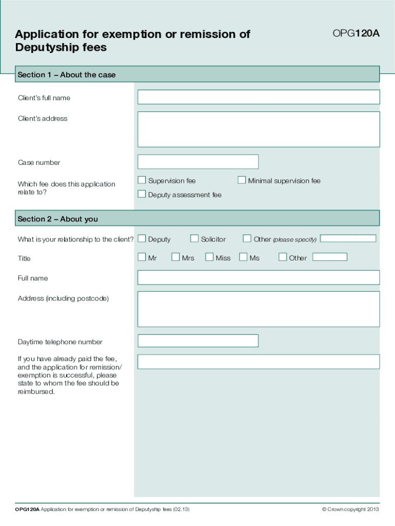 Opg120  Form