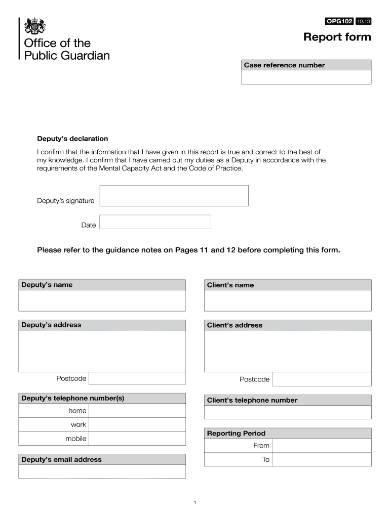  Opg102 Form 2013