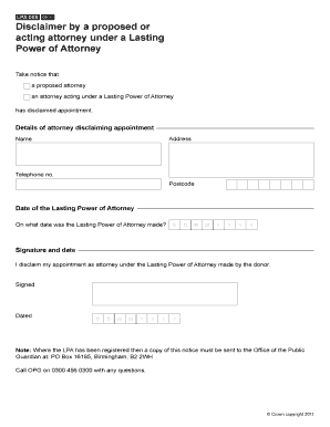 Lpa005 Form