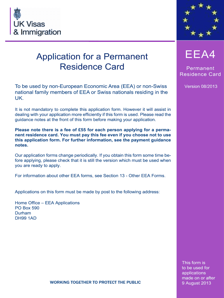  Eea4 Form 2013-2024