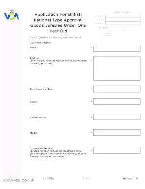 Vca Payment Form