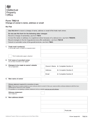 Tm21a  Form