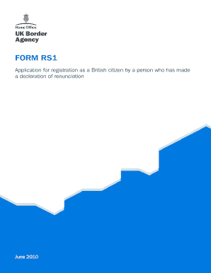 Form Rs1