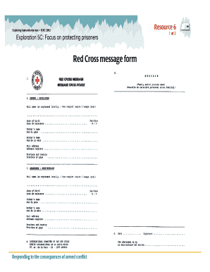 Blood Donation Form PDF Red Cross