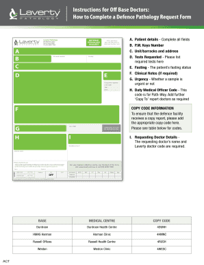 Laverty Doctors Stock Order Form