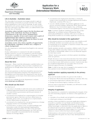 Australian Permits Fill Out and Sign Printable PDF Template | signNow
