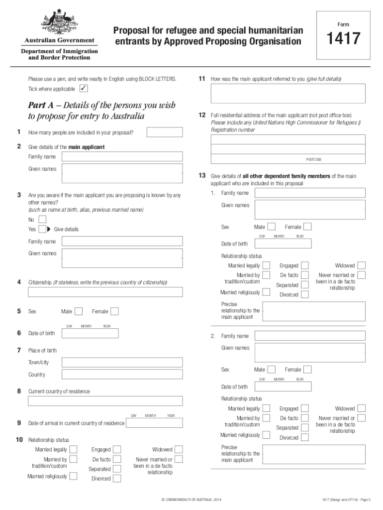 Form 1417