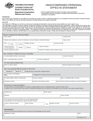 Get and Sign B534 Form  Australian Customs Service 2013