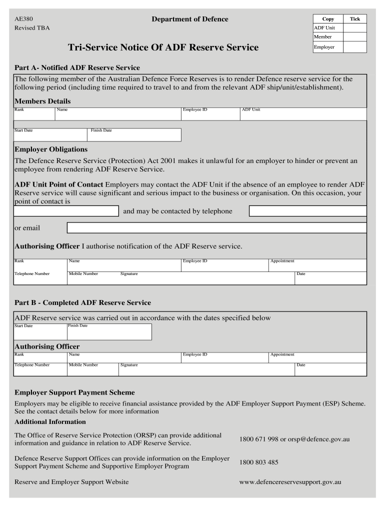 Ae380  Form