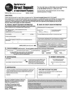 FMS Form 1200 Financial Management Service Department of