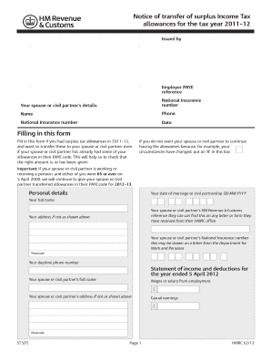  Form 575t 2012