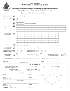 Vat769  Form