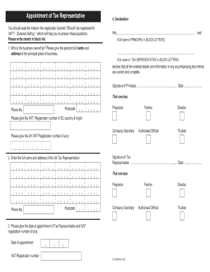 Vat1tr  Form