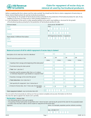 H049 Hmrc Template  Form