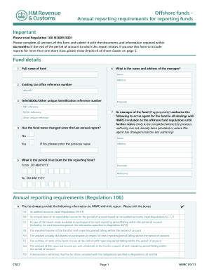  CISC2 Offshore Funds Annual Reporting Requirements for Hmrc Gov 2013