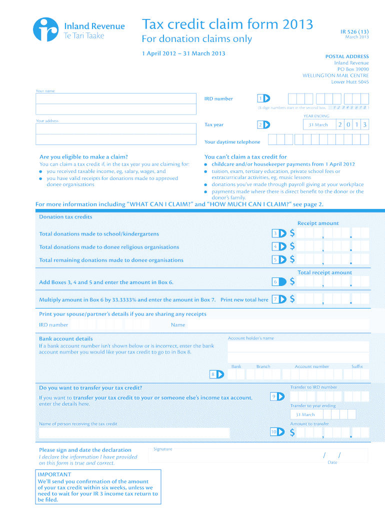  Ir 526 Form 2018