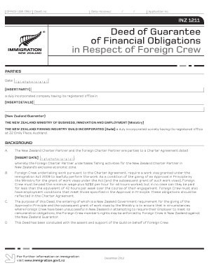 Inz 1209 Form PDF