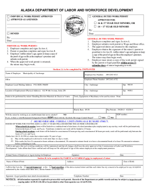 Indiana Work Permit PDF 2012