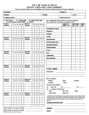 FORM 4537 City of Chula Vista Ci Chula Vista Ca