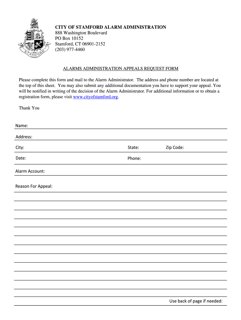Ct Dcf Appeal Form