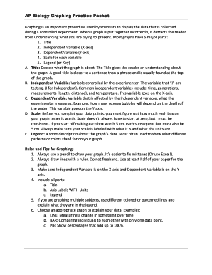 Ap Biology Graphing Practice Answer Key  Form