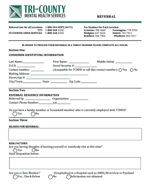 Referral Form Download PDF Tri County Mental Health Services Tcmhs