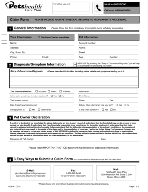 Petshealth  Form