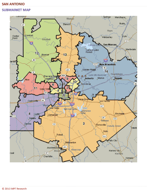 SAN ANTONIO SUBMARKET MAP RealPage  Form