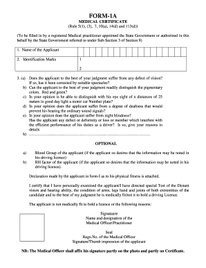 Form 1a