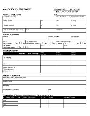 Broken Yolk Application  Form