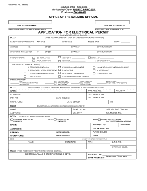 2b NBC Form 96002E Electrical Permit Form Frontdocx Puertoprincesa