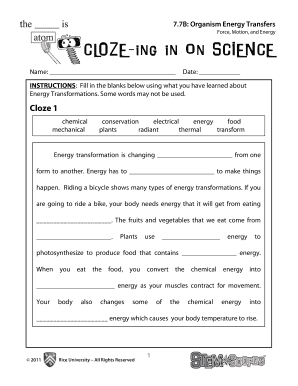 Stemscopes 7th Grade Science Answer Key  Form