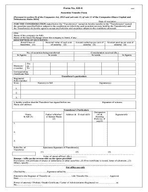 Form Sh 4 Filled Sample