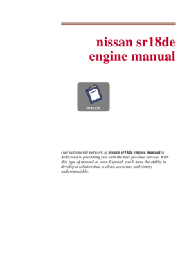 Nissan Sr18 Engine Manual  Form