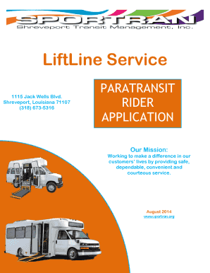  Liftline Application 2014-2024