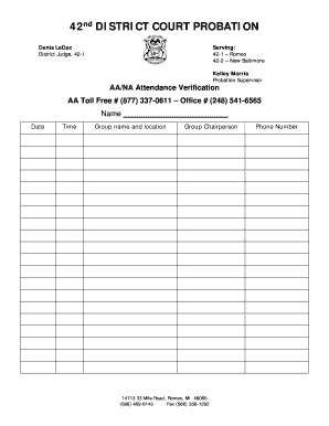 Aa Sign in Sheet Template  Form