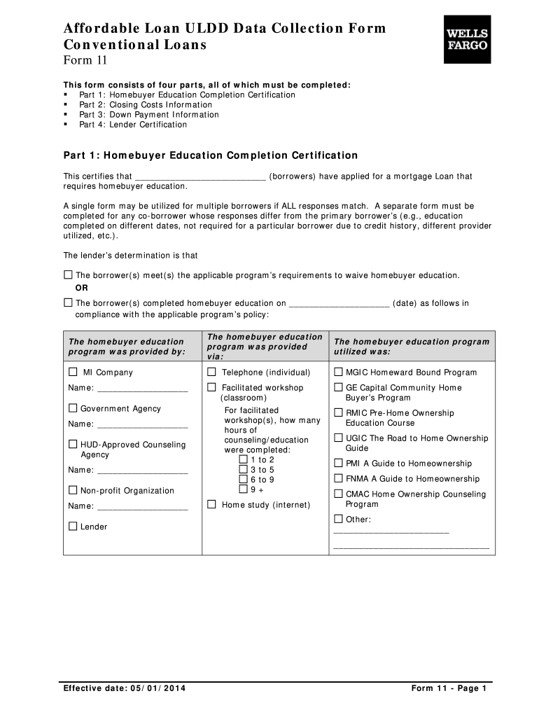  Wells Fargo Fillable Form 11 2014-2024