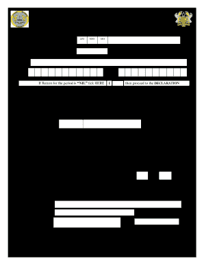 DOMESTIC TAX REVENUE DIVISION MONTHLY PAYE DEDUCTIONS RETURN  Form